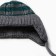 Children's hat, gray/green color, size 42-44