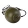 Gas lighter, keychain "grenade"