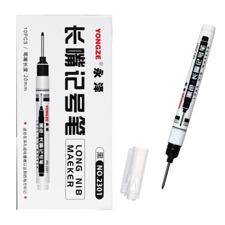 Marker 0.7 mm, with an elongated tip, black-4
