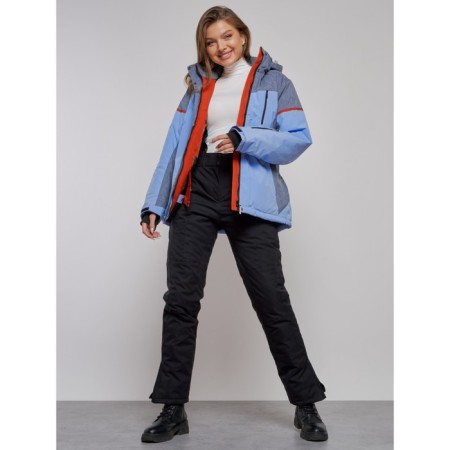 Ski jacket female, size 58, purple color-14