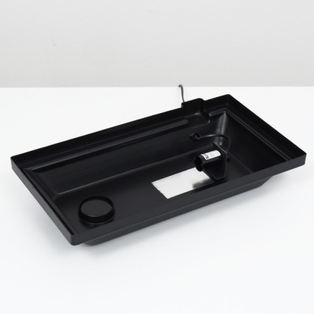 Aquarium "rectangular" with a lid, 20 liters, 36 x 19 x 29/34 cm, black-6