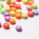 Acrylic bead "heart", 7 × 4 mm, set 10 g, color mix