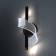 Bra "spiral" Led 3000k black 30x13x13cm