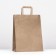 Paper package, flat handle Kraft 26 x 15 x 35 cm, 90 g/m²