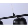 Suspended lamp with a change of lamp Ambrella Light, Techno, TN71039, GX53, Black Color Black