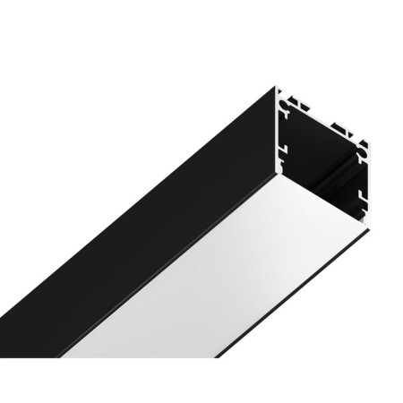 Profile aluminum overhead/suspended Ambrella Illumination Profile System, GP2500BK, 2000x25x25 mm, black color, matte Distractor-1