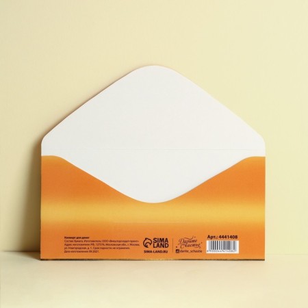 Money envelope "Happy Birthday!" Ship, 16.5 × 8 cm-1