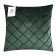 Pillowess decorative Ethel "Solo", emerald color, size 43x43 cm