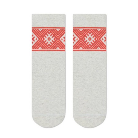 Women's socks CONTE Elegant Fantasy, size 23-25, beige color-1