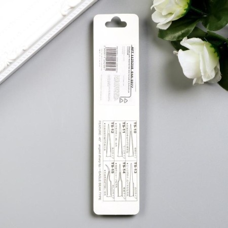 Pinzet for creativity curved metal 0.5x1x10.5 cm-3