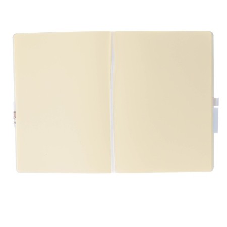 Sketchmarker sketchbook, 210 x 300 mm, 80 sheets, solid cover of artificial leather, white, block 140 g/m2-4