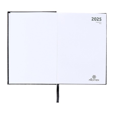 Dated diary 2024, A5, 176 sheets, Attomex.arkona, Bumvinyl cover, Lasse, Block 70 g/m2, black-5