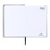 Dated diary 2024, A5, 176 sheets, Attomex.arkona, Bumvinyl cover, Lasse, Block 70 g/m2, black