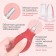 Nasal aspirator with a replaceable nose, pink color