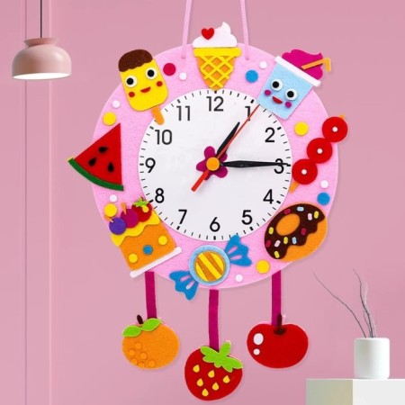 DIY's children's wall clocks “Yummy” do it yourself, silent, 22 x 29 cm, aa