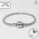 The basis for the bracelet "Bead", the color is silver, 15 size