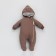Kinderlitto "Karamelle-1" Kinderlitto Kinderlitto, height 56-62 cm, chocolate color