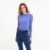 Women's Longsliva Minaku: Basic Line Fialkoy Color, Rr. 46