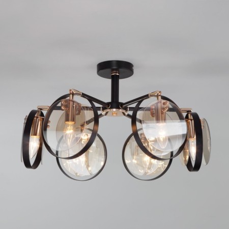 Ceiling lamp in the style of loft Gallo, 60W, E14, 85x85x18.5 cm-3