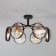 Ceiling lamp in the style of loft Gallo, 60W, E14, 85x85x18.5 cm