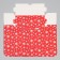 Folding box "Grandfather Frost", 25 x 25 x 10 cm, new year