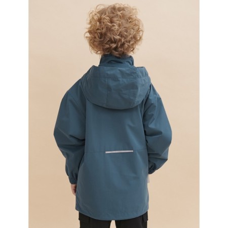 Vetrovka for boys, height 128 cm, sea wave color-8
