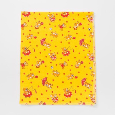 Flanel diaper, size 75x120 cm, color mix, 170 g/m2, cotton 100%-3