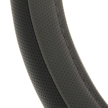 Braid on the steering wheel Lavita, size L, gray, PVC-1