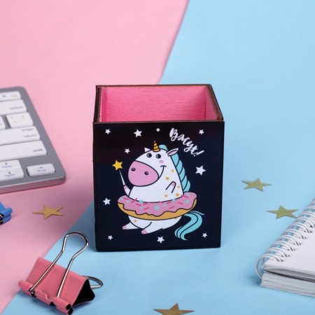 Organizer for stationery "owl" unicorn-3