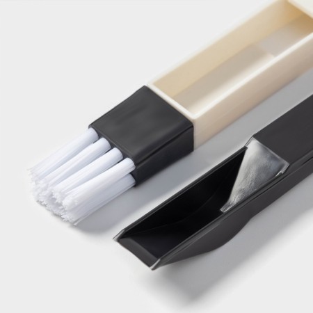 Brushes for window frames and inaccessible places, 4 interchangeable nozzles, 13.5 × 8.2 cm-8