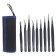 A set of tweezers for watching watches, 9 pcs, antistatic