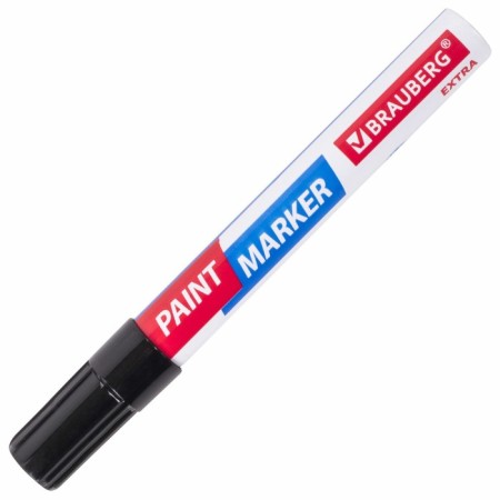 Marker-color (lacquer) 4.0 Brauberg Extra, reinforced nitro-base, alum, black 151979-9