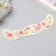Tattoo on the body color "Fresh. Watercolor flowers" 16x5 cm