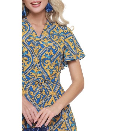 Female dress "Romantic and gentle", size 56-2