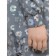 Vetrovka for girls, height 104 cm, silver color
