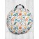 Pillow Siddle "Lun flowers", decorative, d = 52 cm