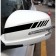 Sticker on a side mirror car 20x5 cm, black, set 2pcs