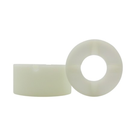 Silicone ashtray, with a lid, round, 8.3 x 4 cm, white-4