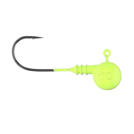 Lucky John Ball jig-heads, 10 g, mix color, BN color, 3 pcs.-2