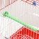 Poultry cell is equipped BD-1/2Q, 30 x 23 x 39 cm, red
