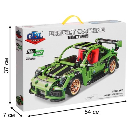 Designer Racing machine GAO BO Le Project Machine, Inertia, 455 parts, 6+-4
