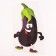 Terrmotransfer "Eggplant", 28 x 17 cm, set of 10 pcs.