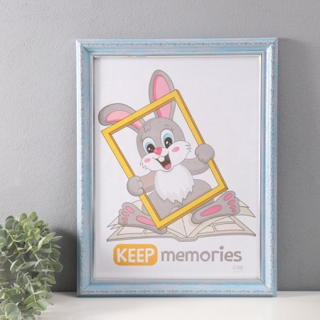 Photo frame Plastic "Babylon" 30x40 cm, blue