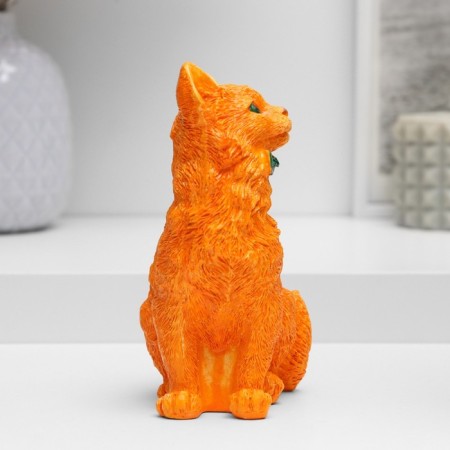 VAZA - Pencil "Cat with a bow" 15x12x10cm, red-3