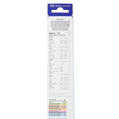 ALCA SUPER FLAT, 14 "/ 350 mm is ugly wiper.-5