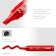 Marker bison MP-1000k 06333-3, permanent, wedge-shaped, 2-10 mm, red