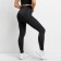 Female leggings, black color, size 48/l