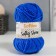 Yarn 70% acrylic, 30% silk "Softy Shine" 50 g 85 m color 33 blue