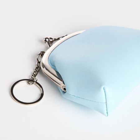 Women's wallet on the farmar, blue color-2