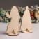 Souvenir "Santa Claus with a bird+Snow Maiden with a bunny", 7.5x13x6 cm